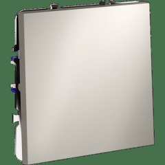 Перекрестный переключатель встраиваемый VOLTUM S70 одноклавишный 10А, (кашемир)