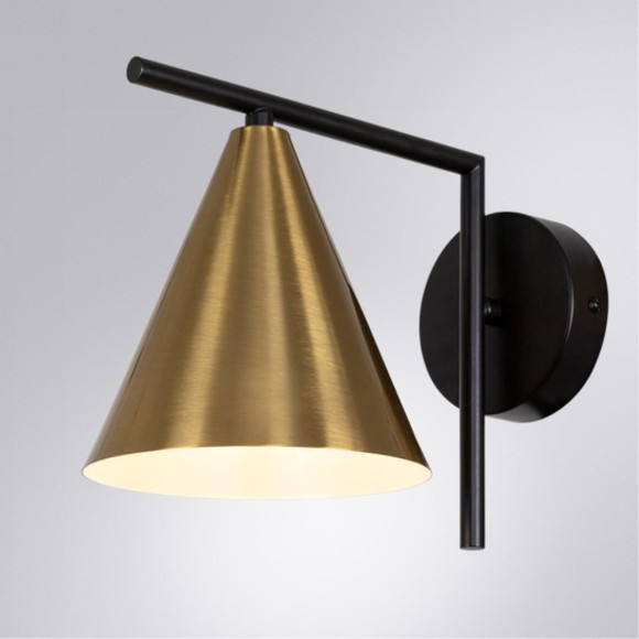 Бра Arte Lamp A7029AP-1BK JACOB под лампу 1xE27 40W
