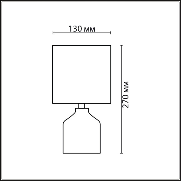 Настольная лампа E14 Lumion ININA 8174/1T