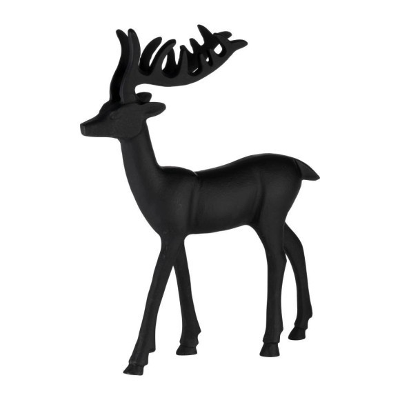 427123 BALIGUIAN Статуэтка Олень L280, B55, H340, алюминий, металл, черный