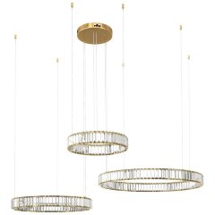 10135/3 Gold Подвесной светильник LOFT IT Crystal ring 10135/3 Gold Подвесной светильник LOFT IT Crystal ring