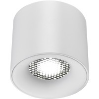 ST761.533.10 Светильник потолочный белый LED 1*10W 3000K 450Lm Ra 36° IP20 D80xH70 170-240VV Накладные светильники