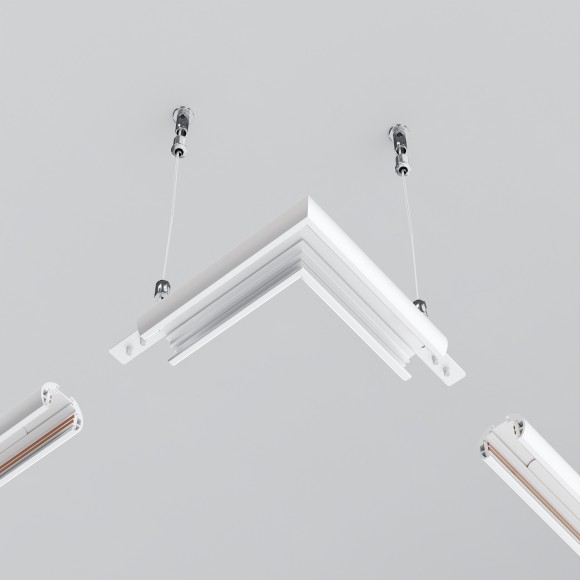 Угловой коннектор для скругленных подвесных шин Maytoni Exility TRAM034CL-R-41W Угловой коннектор для скругленных подвесных шин Maytoni Exility TRAM034CL-R-41W