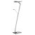90215 ZEAL Торшер напольный с тремя лампами E27, 51Вт, металл хромированный, пластик, механический выключатель