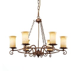 SL122.303.06 Светильник подвесной Коричневый/Янтарный E14 6*60W ANCORA SL122.303.06 Светильник подвесной Коричневый/Янтарный E14 6*60W ANCORA