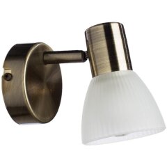 Спот настенный Arte Lamp A5062AP-1AB PARRY под лампу 1xE14 40W Спот настенный Arte Lamp A5062AP-1AB PARRY под лампу 1xE14 40W