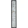 Favourite Primum 4857-1W Настенный светодиодный светильник бра высотой 40см, плафон перламутровый акрил мозаика ракушка, LED 20Вт 3000K 840Лм CRI90 IP20 220В, размеры D40xW75xH400мм
