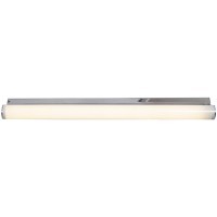 SY7699 Lussole AQUA Настенное бра для ванной, встроенный LED 12 Вт, 4100 К, 840 Лм, хром, белый акрил, IP44