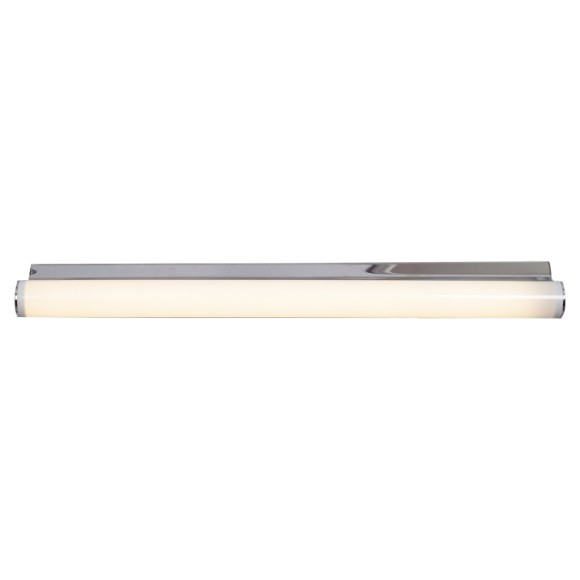 SY7699 Lussole AQUA Настенное бра для ванной, встроенный LED 12 Вт, 4100 К, 840 Лм, хром, белый акрил, IP44