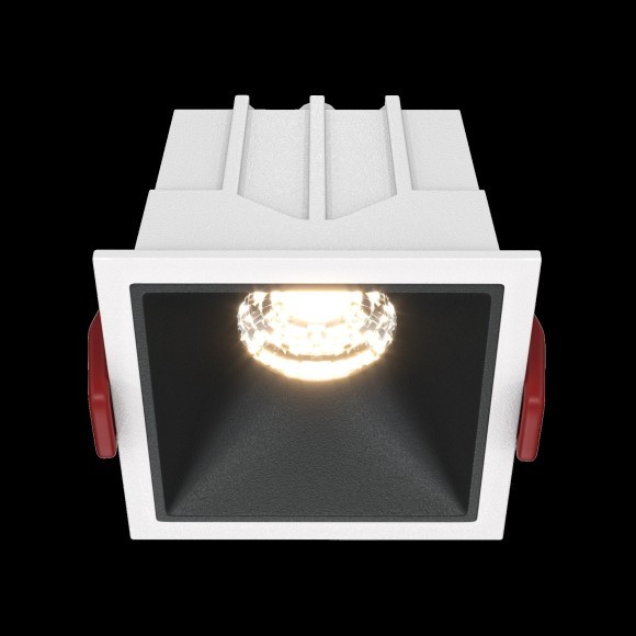 Встраиваемый светильник Maytoni DL043-01-10W3K-D-SQ-WB Alfa LED светодиодный LED 10W