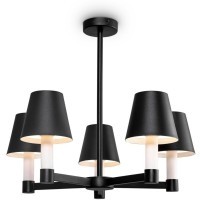 Люстра на штанге Maytoni MOD104PL-05B Tet-a-tet под лампы 5xE14 40W