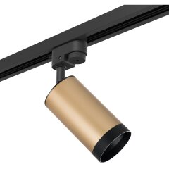 Однофазный двужильный трековый светильник Lightstar R1T440437 Rullo под сменную лампу GU10 Однофазный двужильный трековый светильник Lightstar R1T440437 Rullo под сменную лампу GU10