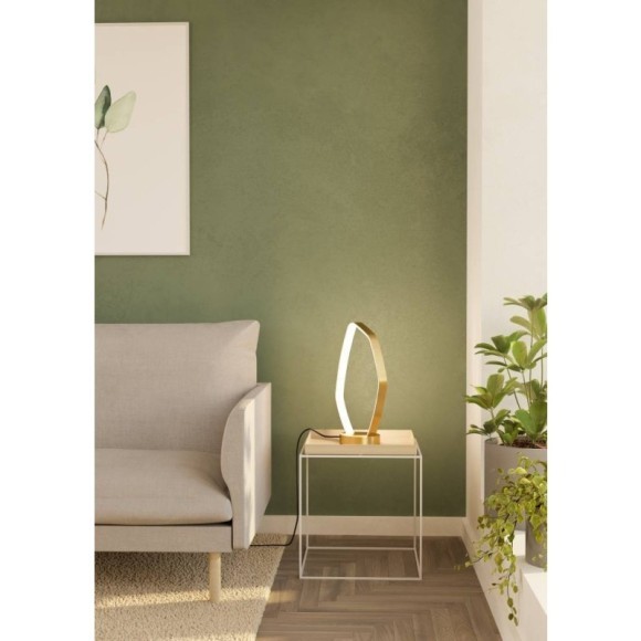 900918 Настольная лампа VALLEROSA, 10,8W(LED), 1300lm, L220, H425, алюминий, сталь, латунный/пластик, белый 900918 Настольная лампа VALLEROSA, 10,8W(LED), 1300lm, L220, H425, алюминий, сталь, латунный/пластик, белый