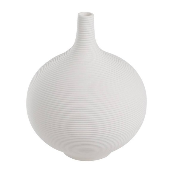 421243 Ваза декоративная MITANE, H150, ?120, керамика, белый 421243 Ваза декоративная MITANE, H150, ?120, керамика, белый