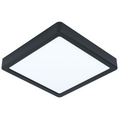 99256 Светодиодный накладной светильник FUEVA 5, 17W (LED), 210х210, H28, 2100lm, 4000K, сталь, черн 99256 Светодиодный накладной светильник FUEVA 5, 17W (LED), 210х210, H28, 2100lm, 4000K, сталь, черн