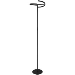 901972 Светодиодный торшер CASTELPOTO, 2X8,8W(LED), 3000K, 2000lm, сталь, черный, белый
