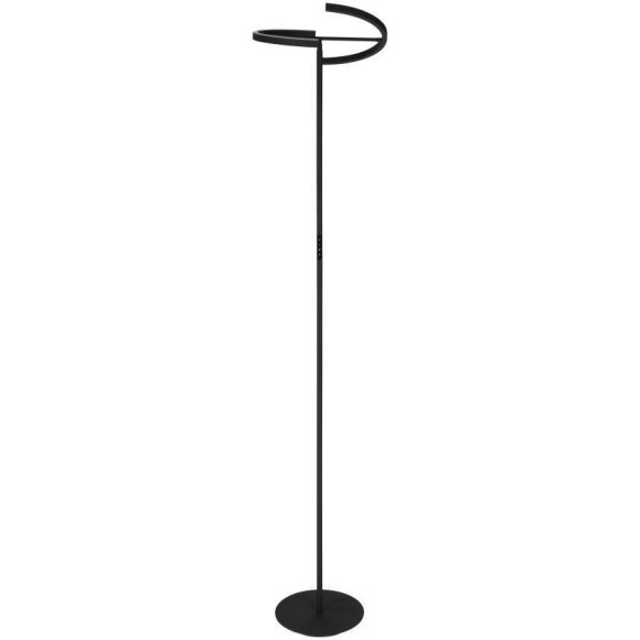 901972 Светодиодный торшер CASTELPOTO, 2X8,8W(LED), 3000K, 2000lm, сталь, черный, белый