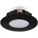 900743 Встраиваемый светильник PINEDA, 4,9W (LED), 3000K, IP20, IP44, ?78, пластик, черный