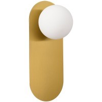 SLE1194-301-01 Светильник настенный Латунь/Белый G9 1*5W 4000K TOCCO