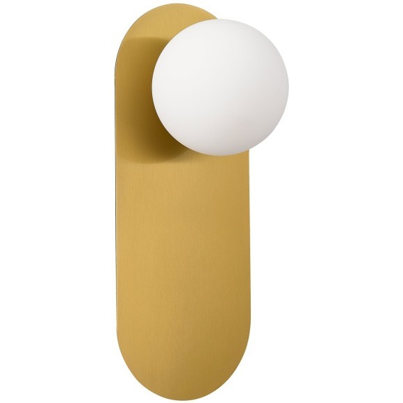 SLE1194-301-01 Светильник настенный Латунь/Белый G9 1*5W 4000K TOCCO