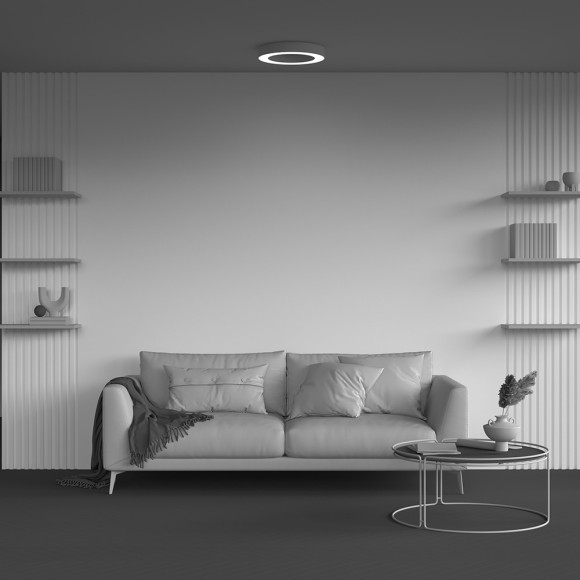 Потолочный светодиодный светильник Maytoni C093CL-36W4K-W 2360Лм RA90 120° 36W 4000К Потолочный светодиодный светильник Maytoni C093CL-36W4K-W 2360Лм RA90 120° 36W 4000К