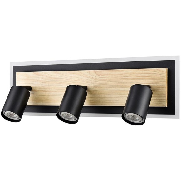  Настенный светильник LED GU10 3*10W + LED 20W 220V PINE Lumion 8025/20WL