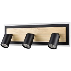 Настенный светильник LED GU10 3*10W + LED 20W 220V PINE Lumion 8025/20WL Настенный светильник LED GU10 3*10W + LED 20W 220V PINE Lumion 8025/20WL