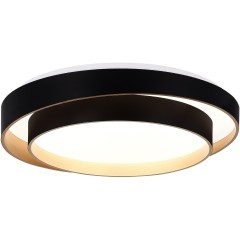 SLE6009-402-01 Светильник потолочный Черный/Белый LED 1*50W 3000K/4000K/6000K CROSBY