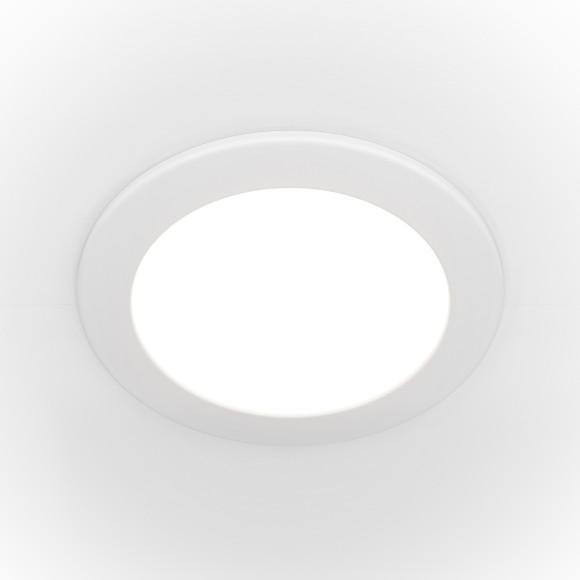 Встраиваемый светильник Maytoni DL016-6-L12W Stockton IP44 светодиодный LED 12W