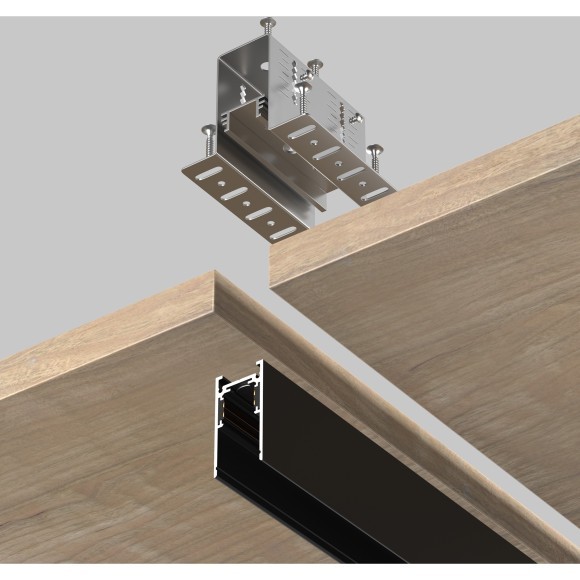 Крепеж для установки шинопровода Exility в деревянный потолок TRA034HCB