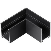 135307 Черный cоединитель "L" для накладных шинопроводов (в компл. соед. планка 2шт) Novotech VECTOR