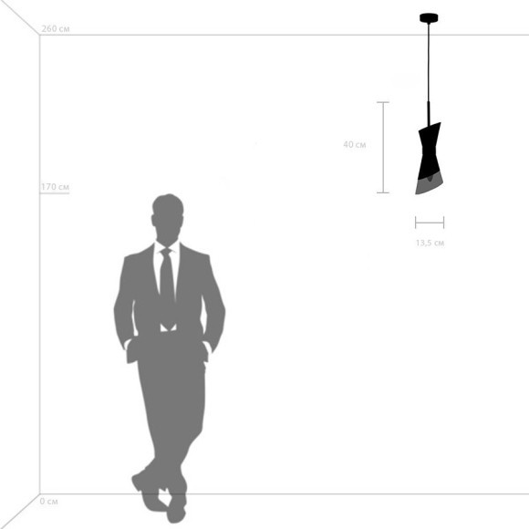 Подвесной светильник с 1 плафоном Lightstar 817012 Strato под лампу 1xE14 40W