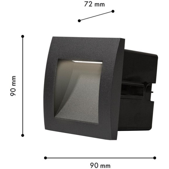 Встраиваемый светильник уличный Maddy 4193-1W Встраиваемый светильник уличный Maddy 4193-1W