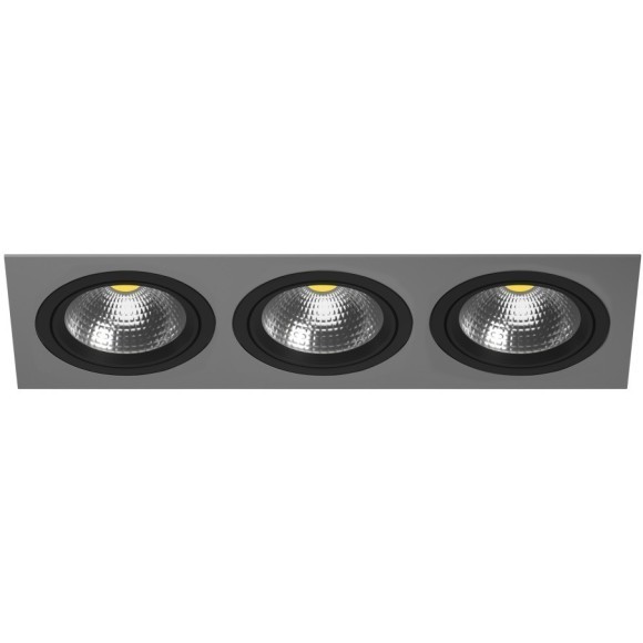 Встраиваемый светильник Lightstar i839070707 Intero 111 под лампы 3xGU10 150W