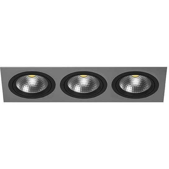Встраиваемый светильник Lightstar i839070707 Intero 111 под лампы 3xGU10 150W
