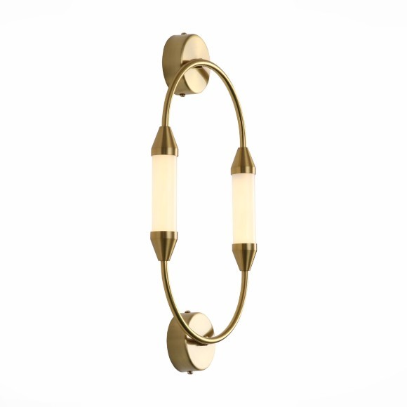 SL6004.301.02 Бра ST-Luce Латунь/Белый LED 2*4W 3000K OLBIA SL6004.301.02 Бра ST-Luce Латунь/Белый LED 2*4W 3000K OLBIA