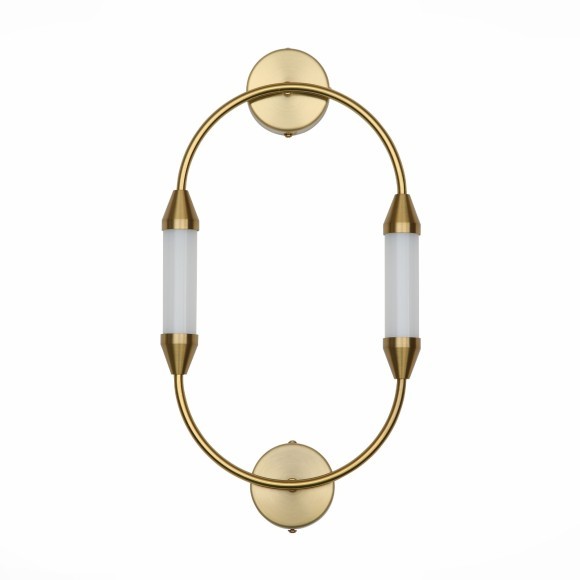 SL6004.301.02 Бра ST-Luce Латунь/Белый LED 2*4W 3000K OLBIA SL6004.301.02 Бра ST-Luce Латунь/Белый LED 2*4W 3000K OLBIA