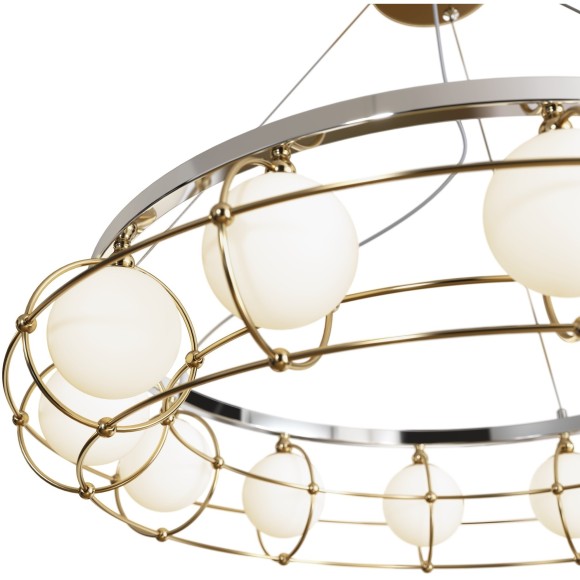 Подвесной светильник Maytoni MOD312PL-12GCH Carcass под лампы 12xG9 40W