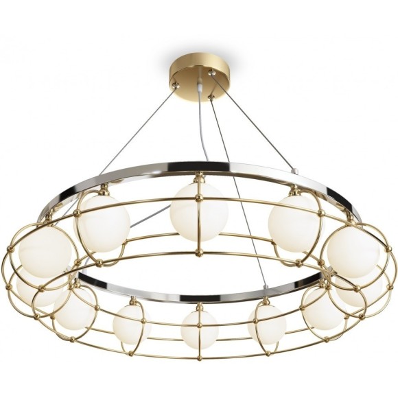 Подвесной светильник Maytoni MOD312PL-12GCH Carcass под лампы 12xG9 40W