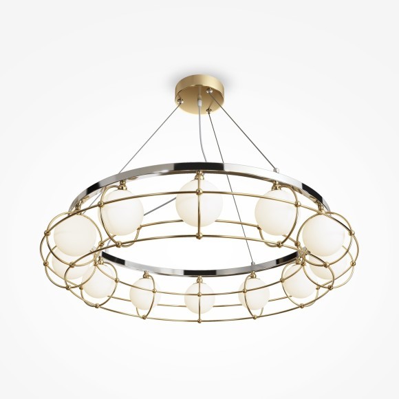 Подвесной светильник Maytoni MOD312PL-12GCH Carcass под лампы 12xG9 40W