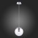 SL1056.103.01 Подвес ST-Luce Хром/Прозрачный E27 1*60W NOOR