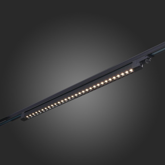 ST662.436.30 Св-к трек. Черный LED 1*30W 3000K 2 400Lm Ra90 48° IP20 L935xW33xH73 165-265V Трехфазная трековая система