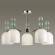 Люстра потолочная Lumion 5235/5C GILLIAN под лампы 5xE27 5*40W