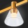 ST814.206.03 Магнитный трековый светильник золотистый LED 3W 3000K 89Lm Ra90 120° FARM