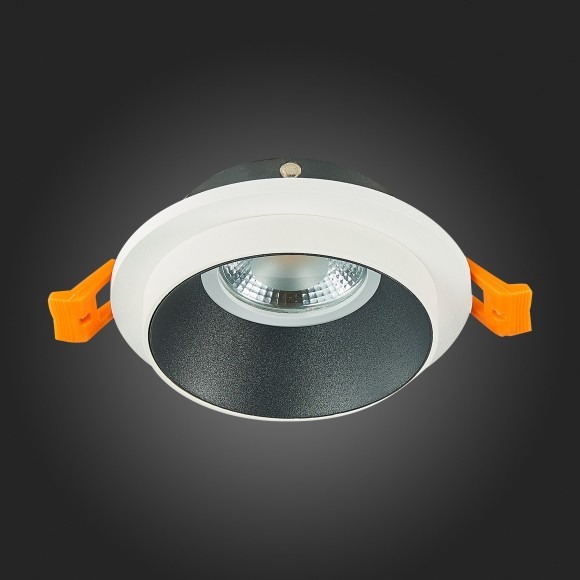 ST206.528.01 Св-к встр. Белый GU10 1*50W  IP20 D92xH38 220V Без ламп Встраиваемые светильники