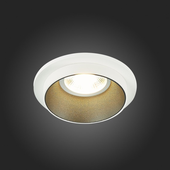 ST206.528.01 Св-к встр. Белый GU10 1*50W  IP20 D92xH38 220V Без ламп Встраиваемые светильники