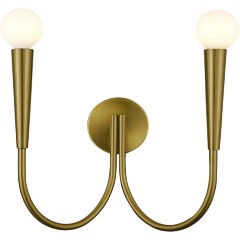 SL1243.301.02 Светильник настенный ST-Luce Латунь E14 2*60W DUTCHESS SL1243.301.02 Светильник настенный ST-Luce Латунь E14 2*60W DUTCHESS