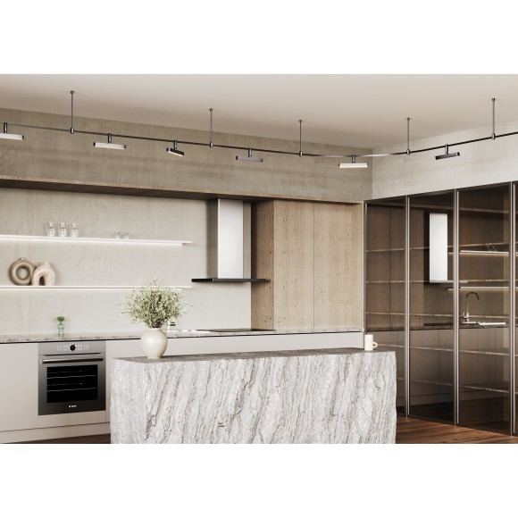 Светильник на гибкий шинопровод Maytoni Flexity TR202-1-10W3K-B 3000K 500лм 10Вт Светильник на гибкий шинопровод Maytoni Flexity TR202-1-10W3K-B 3000K 500лм 10Вт