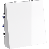 Вывод кабеля VOLTUM S70, (белый глянцевый)