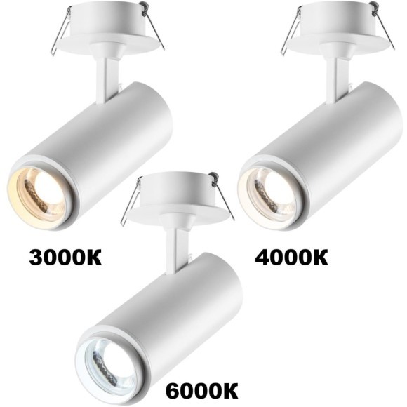 Светильник встраиваемый с перекл. цв. температуры, мощности LED 3000К\4000К\6000К 5W/9W/13W Novotech NAIL 359221 Светильник встраиваемый с перекл. цв. температуры, мощности LED 3000К\4000К\6000К 5W/9W/13W Novotech NAIL 359221